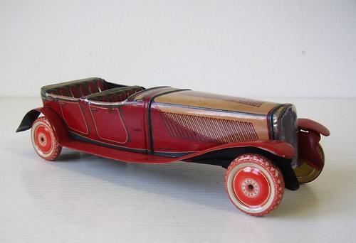 Antikes blech auto - antikes, horch