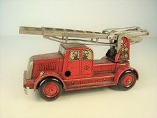 Antike Blech Feuerwehr